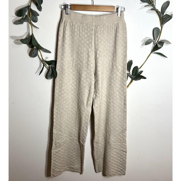 NWT Coco + Carmen Cream Sweater Pants - Picture 4 of 5